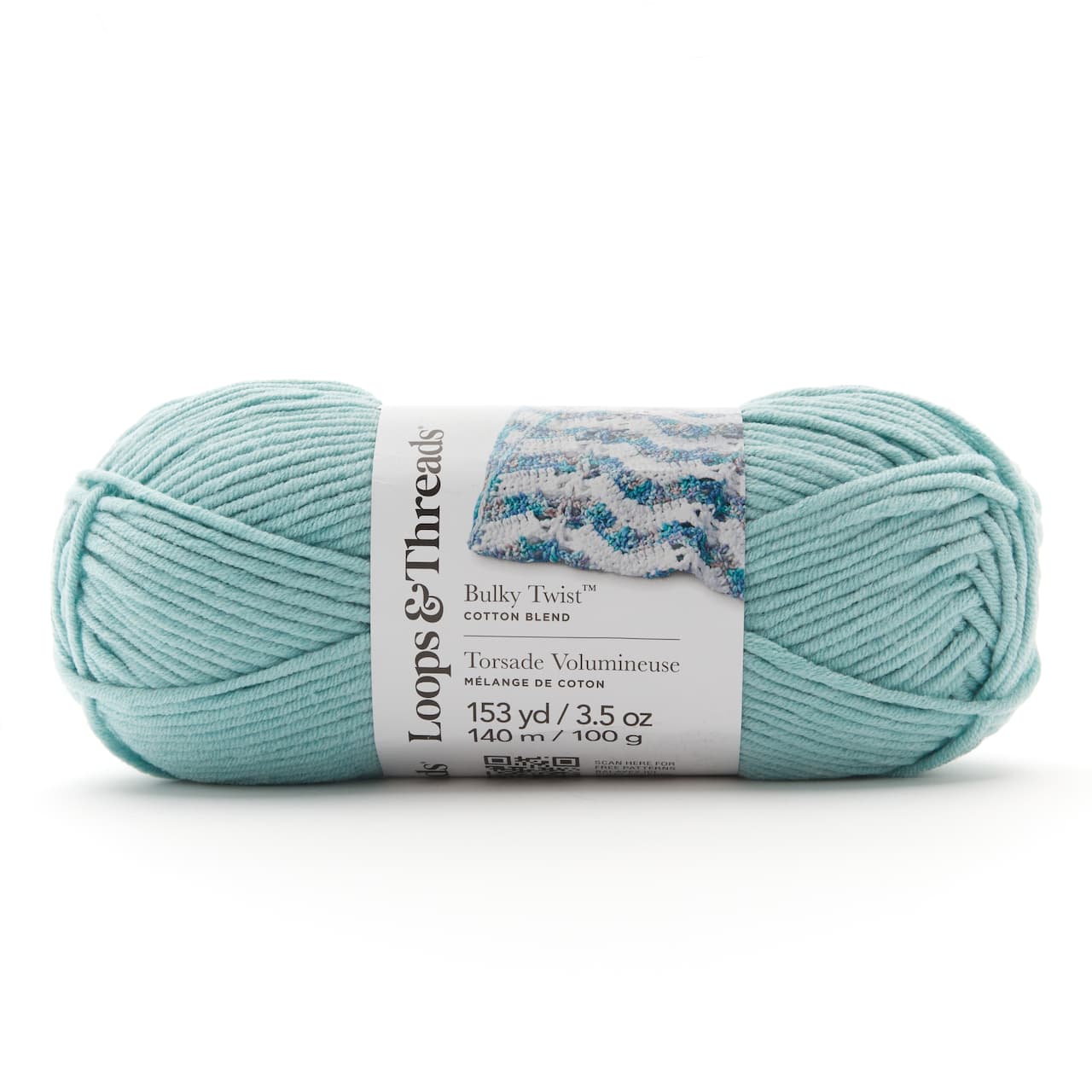 Bulky Twist™ Solid Yarn by Loops & Threads®